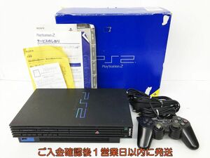 【1円】PS2 本体 セット ブラック SONY PlayStation2 SCPH-50000 未検品ジャンク プレステ2 DC04-092jy/G4