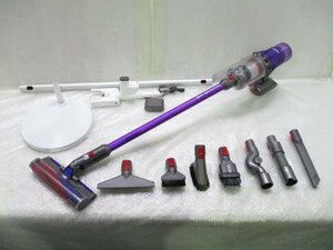 ◎Dyson ダイソン Digital Slim Fluffy SV18 コードレスクリーナー 掃除機 サイクロン式 スリムソフトローラーヘッド スタンド付き w4243