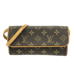 ルイヴィトン LOUIS VUITTON ショルダーバッグ M51854 ポシェット・ツインPM モノグラム・キャンバス - CA0050 バッグ モノグラム