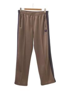 Needles◆22AW/TRACK PANT-POLY SMOOTH/L/ポリエステル/パープル/LQ229