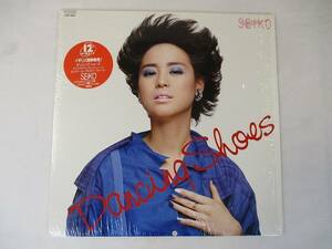 松田聖子 SEIKO ダンシンクシューズ 中古レコード 国内盤 12インチシングル 歌詞付 シールド開封 45RPM ★併20201109