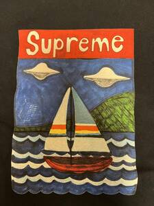 supreme sailboat tee シュプリームセイルボート　Tシャツ 紺色　サイズM