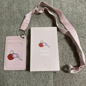 ROLAROLA ロラロラ パスケース 定期入れ トニーモリー TONYMORY 韓国 ピンク かわいい カードケース