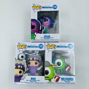 新品未開封 ファンコ ポップ モンスターズ・インク 1153 ブー 1154 セリア 1155 マイク セット Funko POP PIXAR MONSTERS