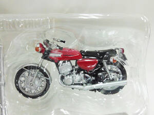 ビッグバイクコレクション 1/24 500-SS MACH Ⅲ 赤　カワサキ マッハ （旧車 KH