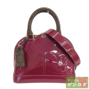 【中古】LOUIS VUITTON ルイ・ヴィトン モノグラム ヴェルニ アルマBB 2WAYバッグ ハンドバッグ ショルダーバッグ M54785 【質屋】