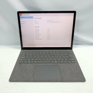 1円～【ジャンク】マイクロソフト Surface Laptop4 1958 AMD Ryzen 5 2.2GHz/8GB/SSD256GB/13インチ/OS無【栃木出荷】