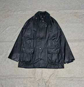 希少　ミント　90s　Barbour バブアー bedale ビデイル　 34　ヴィンテージ　　 ジャケット　　ネイビー