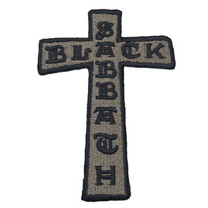 BLACK SABBATH ブラックサバス Cross Logo Patch ワッペン オフィシャル
