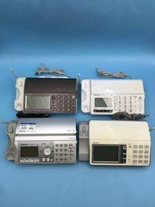 A9284●FAX ファックス 電話機 まとめ 4台 親機のみ Panasonic SHARP KX-PZ218 KX-PW507DL KX-PZ610 UX-E790CW 【ジャンク】 同梱不可