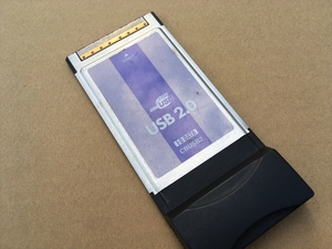 I・O DATA CBUSB2 CardBus対応 USB 2.0 インターフェイスPCカード