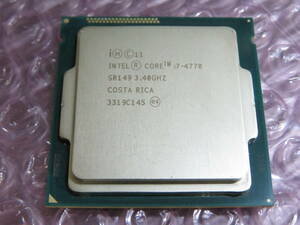 Intel Core i7-4770　3.40GHz LGA1150 　中古品(5)