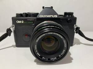 【シャッターOK】オリンパス OLYMPUS OM-2 SPOT/PROGRAM /OM-SYSTEM ZUIKO AUTO-S 50mm F1.8 フィルムカメラ レンズ セット 現状品 (638)