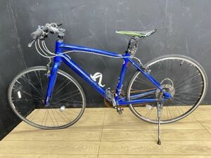 MERIDA crossway クロスバイク 【中古】 150 メリダ クロスウェイ ブルー シマノ 手渡し歓迎/57528