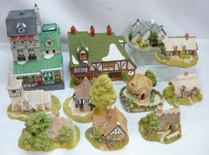 1000円スタート 置物11点 Lilliput Lane リリパットレーン/Department56 デパートメント56等 ミニチュアハウス インテリア雑貨 [4] E10012