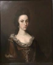 油彩画 絵画　キャンバス　17th/17世紀　肖像画　イギリス　Circle of Mary Beale