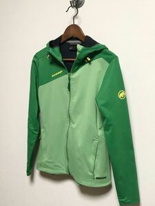 マムート (MAMMUT) RN#117481 フーデッドジャケット パーカー WINDSTOPPER ソフトシェル Size:M(asia) 　ウィンドストッパー