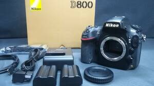 【動作品♪】Nikon/ニコン D800 ボディ 3630万画素 フルサイズ 一眼レフ カメラ