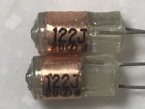 銅箔スチロールコンデンサ 122J2B 1200pF 未使用 2個1セット