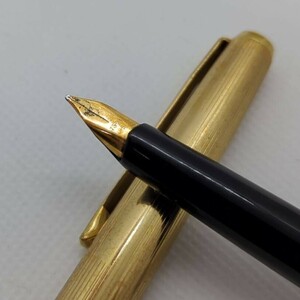 U379-H25-299★ PELIKAN ペリカン 万年筆 GERMANY 750 18C 文房具