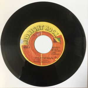 [Mama Riddim] ERROL DUNKLEY - LOVE IN THE HOUSE / Reggae Dancehall Foundation Rocksteady Heptones / 45RPM 7インチレコード