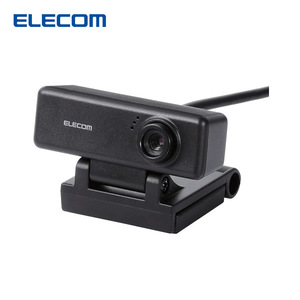エレコム Webカメラ UCAM-C310FBBK マイク内蔵 100万画素 高精細ガラスレンズ ブラック