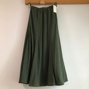 【新品】chocol raffine robe ショコラフィネローブ　ダイヤドット柄スカート SIZE F