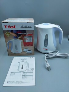 ●T-fal 電気ケトル ジャスティン プラス スカイブルー 1.2L 未使用品