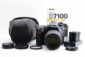 【動作好調・付属品多数】 Nikon ニコン D7100 レンズキット デジタル一眼カメラ #123