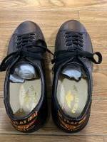 THE FLAT HEAD FN-FS-001 LEATHER SNEAKER BLK 9サイズ 27.0cm