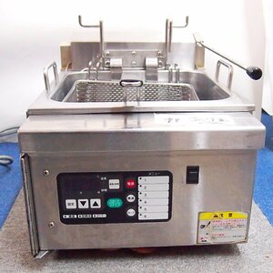 【B】中古品 タニコー 卓上 フライヤー 業務用厨房機器 CVSFL-3655LZ 料理 小型店舗 2009年製 動作確認済み