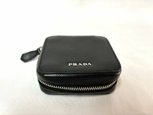 ☆PRADA/プラダ コンタクト ケース ミニミラー付き レザーポーチ