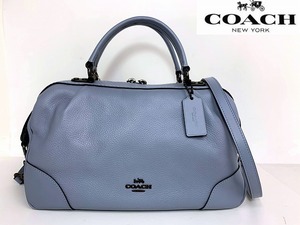 送料無料★ コーチ COACH ポリッシュド ぺブル レザー リファインド 2way ショルダーバッグ ハンドバッグ ★