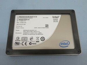 インテル◇◇INTEL 2.5インチ SSD SA2M 120G2G 120GC USED 93980SA◇◇