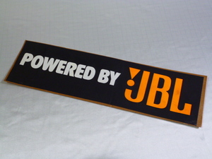【大きめ】希少 正規品 POWERED BY JBL ステッカー 当時物 です(355×97mm) ジェービーエル