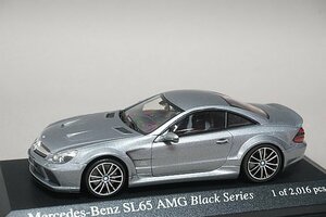 ミニチャンプス PMA 1/43 Mercedes Benz メルセデスベンツ SL65 AMG ブラックシリーズ　(R230) グレーメタリック ※外箱相違