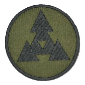 アイロンワッペン・パッチ アメリカ軍第3輸送部グリーン ロジスティックコマンド 部隊章・階級章