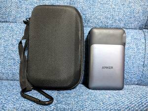 【送料無料】※値下げしました Anker 733 Power Bank & 収納ケース(10000mAh/65W出力/USB充電器)中古モバイルバッテリー アンカー