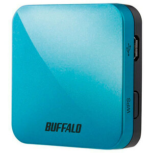 BUFFALO バッファロー Wi-Fiルーター WMR-433W2シリーズ ターコイズブルー WMR-433W2-TB /l
