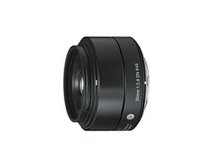 SIGMA 単焦点レンズ Art 30mm F2.8 DN ブラック マイクロフォーサーズ用 ミ