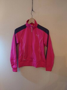 PUMA プーマ トレーニングジャケット　ジャージジャケット レディース Sサイズ トレーニングウェア ジャージージャケット　ピンク