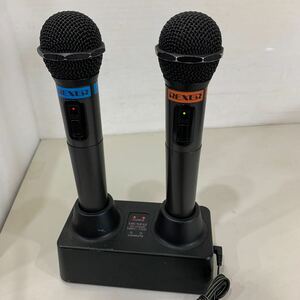 QW3748 REXER レクサー RX-1000M ワイヤレスマイク 通電確認済み　現状品　0423