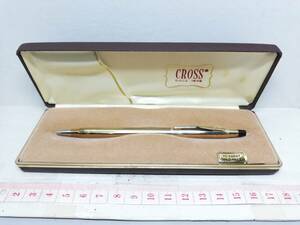 D243-57　CROSS/クロス　ボールペン　CLASSICCENTURY/クラシックセンチュリー　10K GOLD FILLED【中古品】