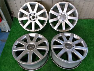 アウディ　純正18インチアルミホイール　18X8J+43　5H　PCD112　4本セット　Y5.1149