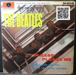 レア盤-Gold_ゴールド-マト_1N/1N-UK Org-Mono★The Beatles - Please Please Me[LP,