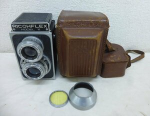 10334●RICOHFLEX MODEL VI ANASTIGMAT 3.5 80ｍｍ ジャンク品●