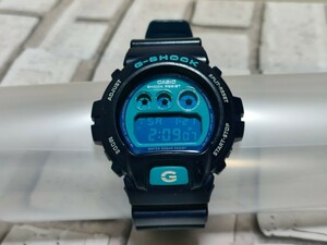 レアカラー！CASIO G-SHOCK DW-6900CC クレイジーカラーズ カシオ Gショック ブルー バックライト写真あり