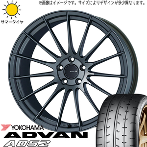 新品 カムリ クラウン 245/35R19 ヨコハマ アドバン A052 エンケイ RS05RR 19インチ 8.5J +45 5/114.3 サマータイヤ ホイール 4本SET