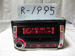 R-1995　KENWOOD　ケンウッド　DPX-50MDD　MP3　MDLP　フロント AUX　2Dサイズ　CD&MDデッキ　補償付き