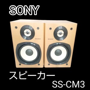 SONY ■ソニー スピーカー SS-CM3 ペア 2way音出し確認済み